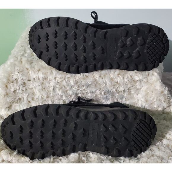 SNKR Project Black Suede Sock Boot Size 10 EU 43 Sneaker Athleisure Comfort - Picture 7 of 8